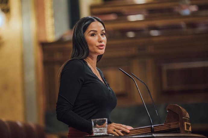 Archivo - La exdiputada nacional de Vox Mireia Borrás