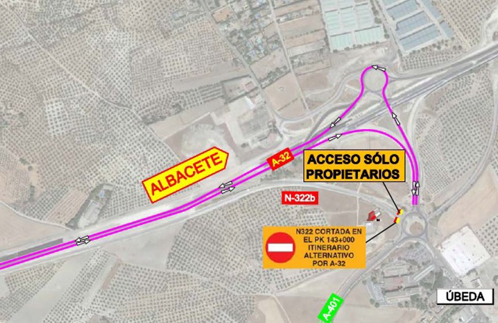 Afectaciones al tráfico por las obras