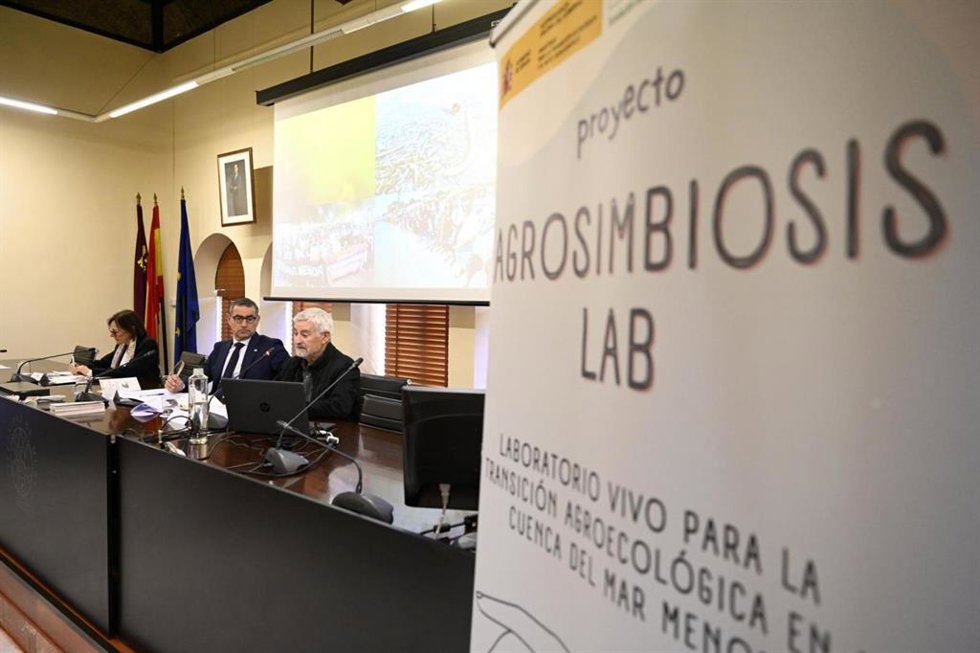 Presentación de 'AgrosimbiosisLab', un proyecto financiado por la Fundación Biodiversidad para contribuir a la recuperación del Mar Menor
