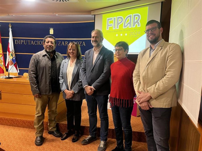 Presentación de FIPAR en la sala de prensa de la DPZ.