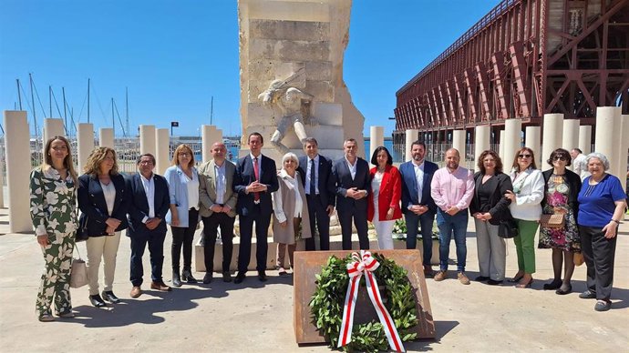 Acto homenaje a las víctimas de Mauthausen en Almería.
