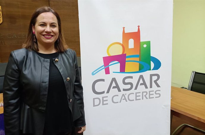 La alcaldesa de Casar de Cáceres, Marta Jordán
