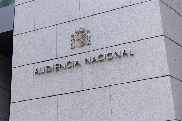 Archivo - Fachada de la Audiencia Nacional, a 7 de julio de 2023, en Madrid (España). 