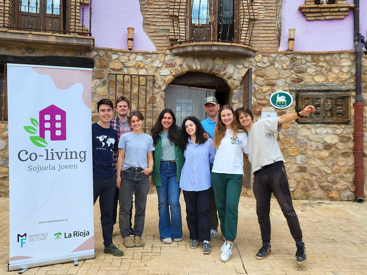 El primer  Co-living  de La Rioja quiere llenar Sojuela de jóvenes para dar  vida a nuestros pueblos 