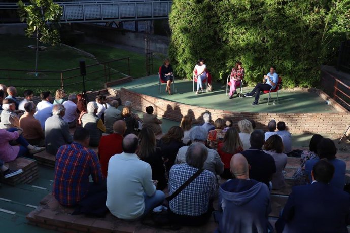 Rafi Crespín, Cristina Narbona, Ana Romero y Manuel Carmona en el foro Socialistas Ecologistas
