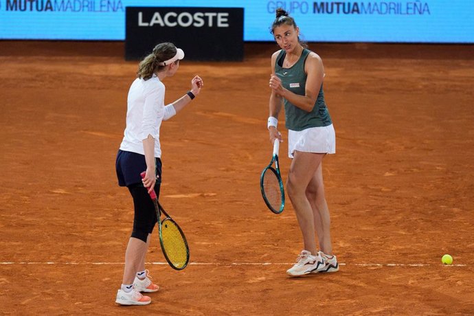 Sara Sorribes y Cristina Bucsa