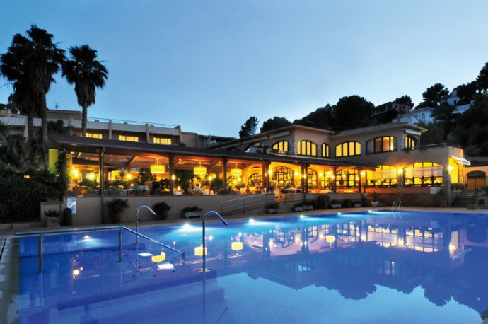 El Hotel Sa Punta de Begur (Girona).