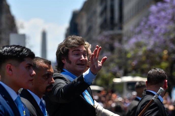 Archivo - El presidente de Argentina, Javier Milei
