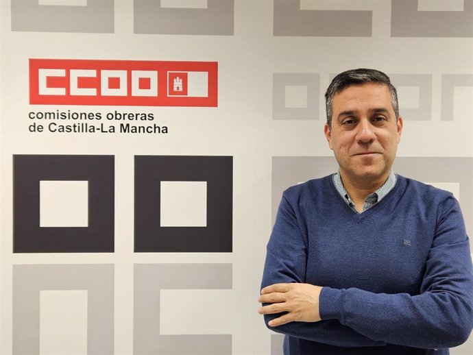 El secretario de Organización, Finanzas y Servicios Jurídicos de CCOO CLM, Javier Ortega.