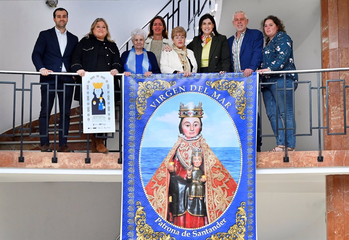 Santander celebra la Virgen del Mar el lunes 20 con procesión, misa, comida popular y actuaciones