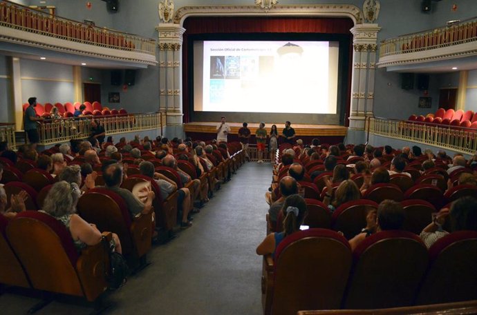 Archivo - Sesión del certamen nacional de cortometrajes del Festival de Cine de Comedia de Tarazona y el Moncayo 'Paco Martínez Soria'.