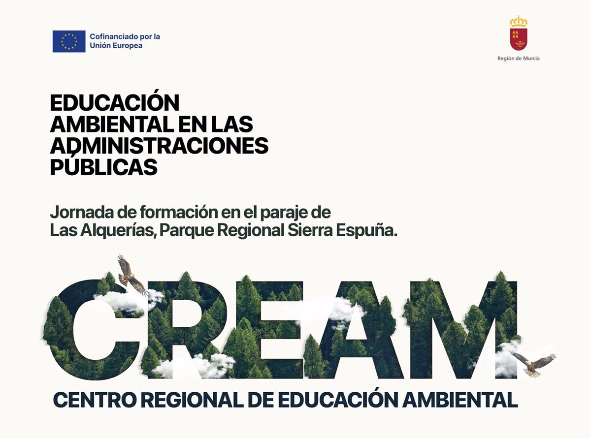 La Región de Murcia será sede de unas jornadas sobre formación ambiental y sostenibilidad con expertos de toda España