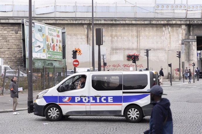 Archivo - Policía en Francia