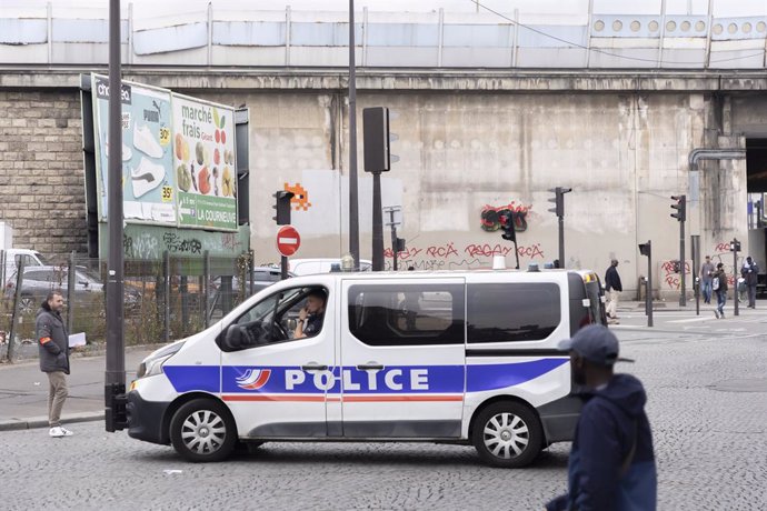Archivo - Policia francesa