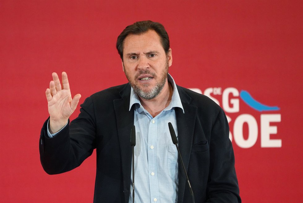 El ministro de Transportes y Movilidad Sostenible, Óscar Puente,
