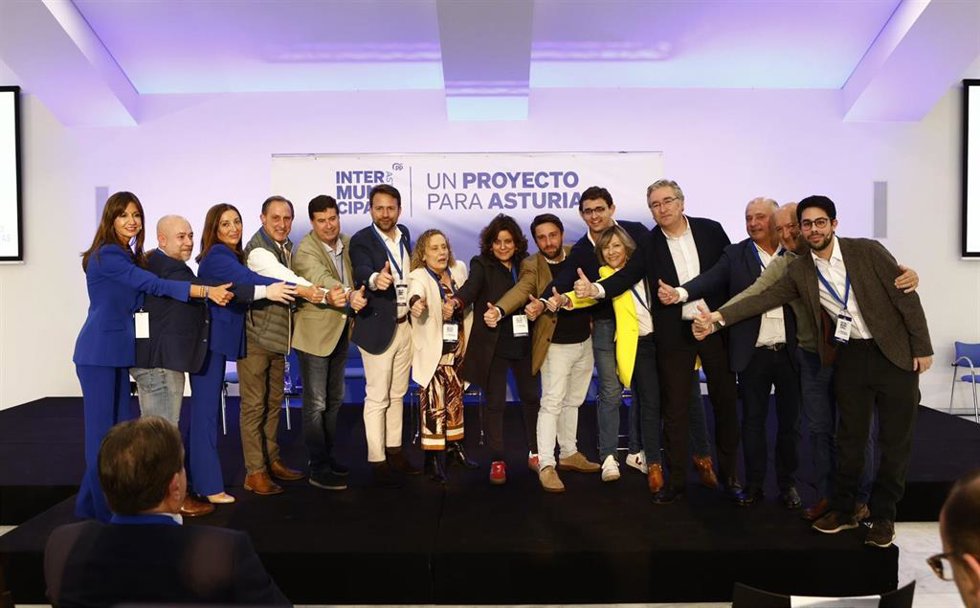 Celebración de la Intermunicipal del PP en Oviedo.