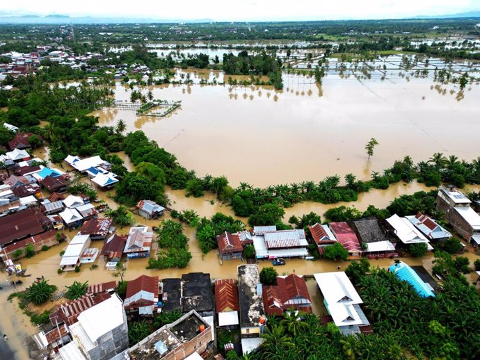 Inundaciones en Célebes Meridional (Indonesia)