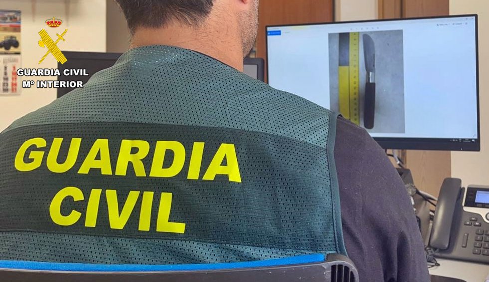 Un agente de la Guardia Civil en imagen de archivo. 