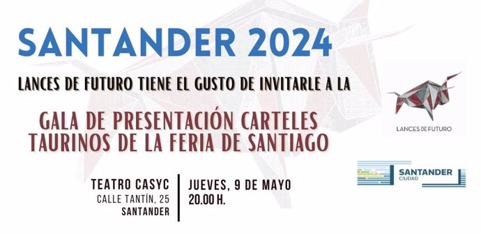 Invitación a la presentación de la Feria de Santiago