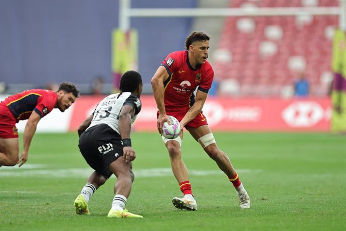 La selección española masculina de rugby seven termina décima en las Series Mundiales de Singapur