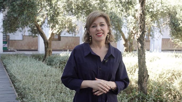 La portavoz del Grupo Socialista en la comisión de Agricultura, Pesca, Agua y Desarrollo Rural del Parlamento andaluz, Ana Romero.