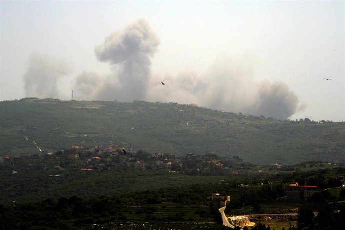 Enfrentamientos entre Israel y Hezbolá en la frontera con Líbano 