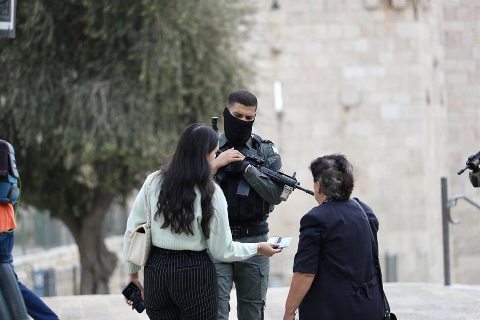Imagen de archivo de la Policía israelí 