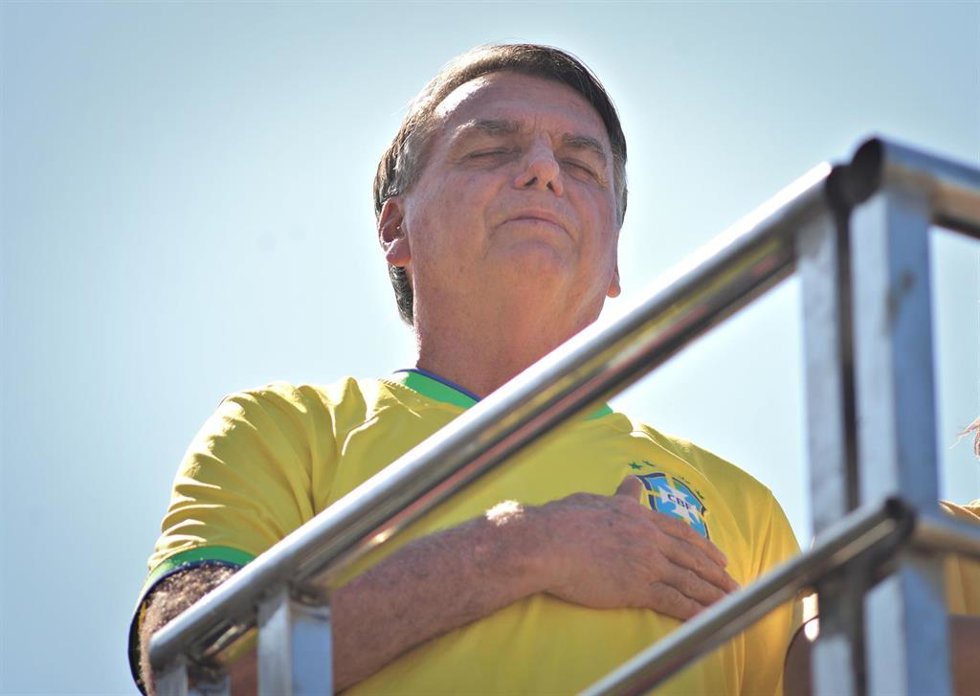 El expresidente de Brasil Jair Bolsonaro