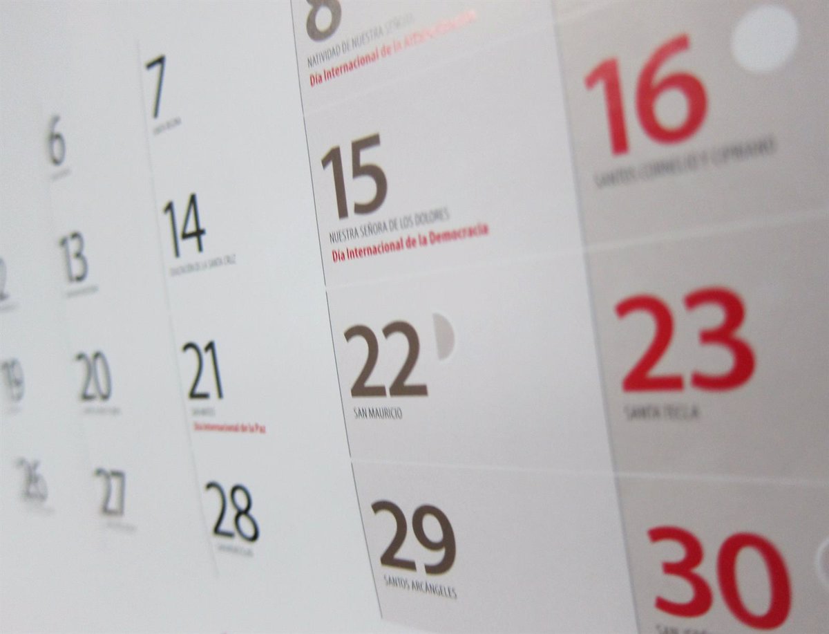 Este martes sale a información pública por 20 días el decreto que fija el calendario laboral para el 2025 en C-LM