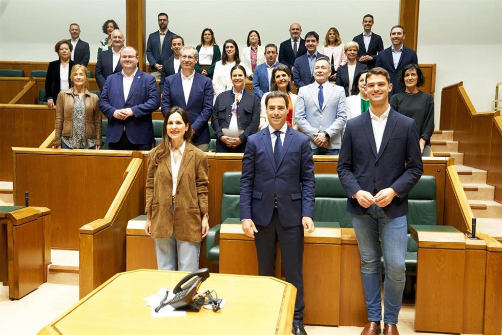 Acreditación del grupo parlamentario del PNV