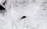 Foto: Explicación a un agujero de 40.000 km2 en el hielo marino antártico