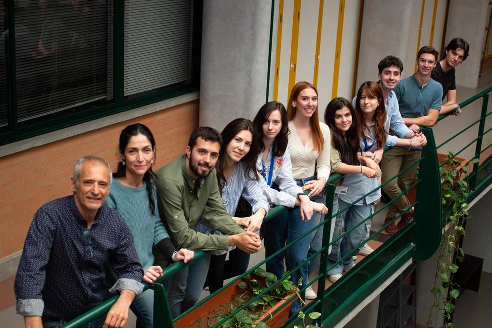 Participantes en el estudio sobre información genética en procesos de división.