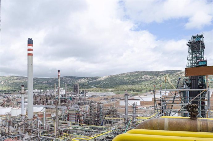 El complejo industrial de Repsol en Puertollano.