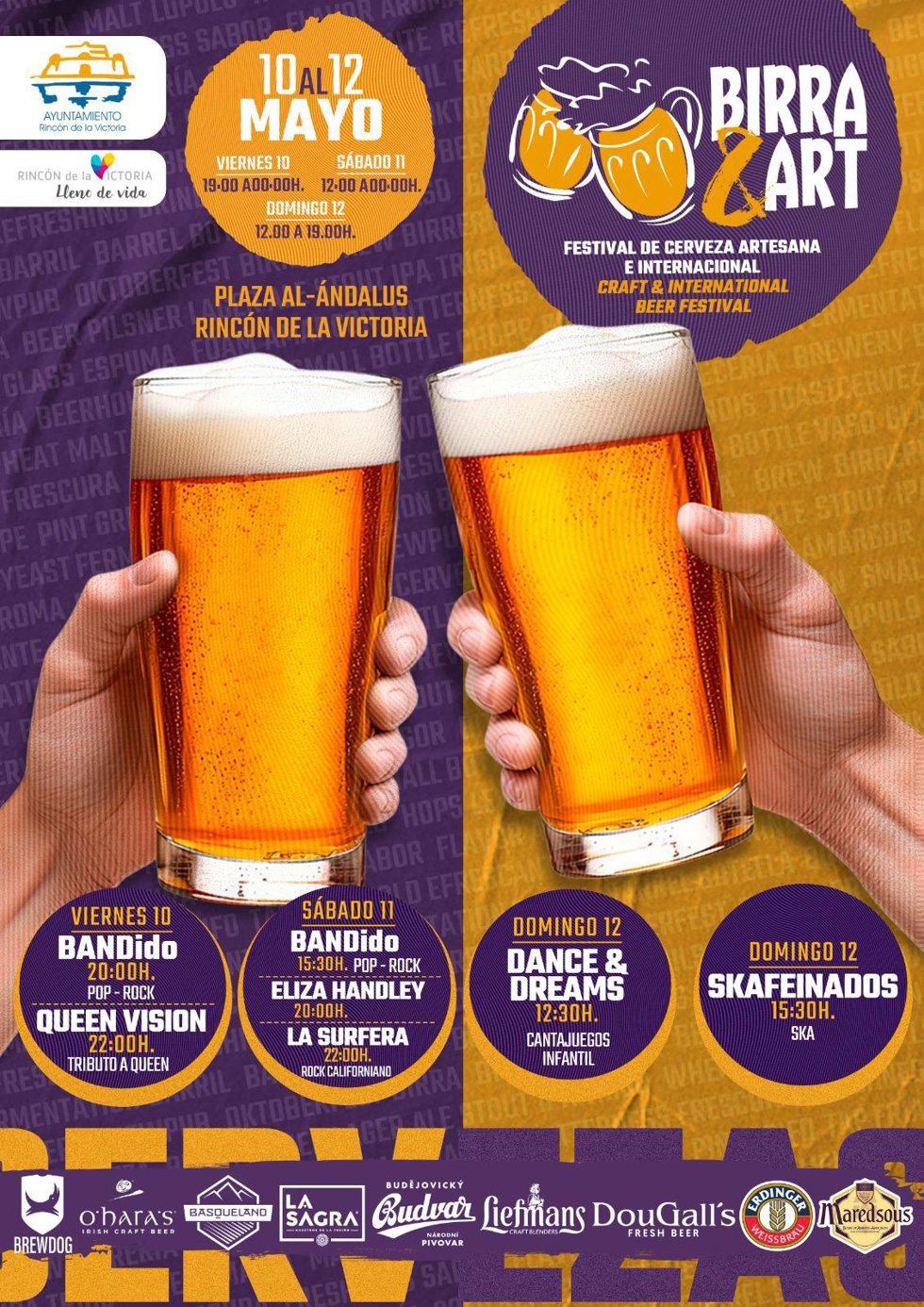 El festival se extenderá desde el viernes, 10 de mayo, al próximo domingo, día 12.