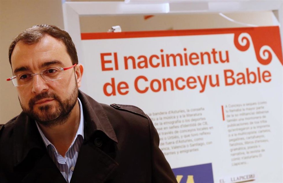 El presidente del Principado, Adrián Barbón.