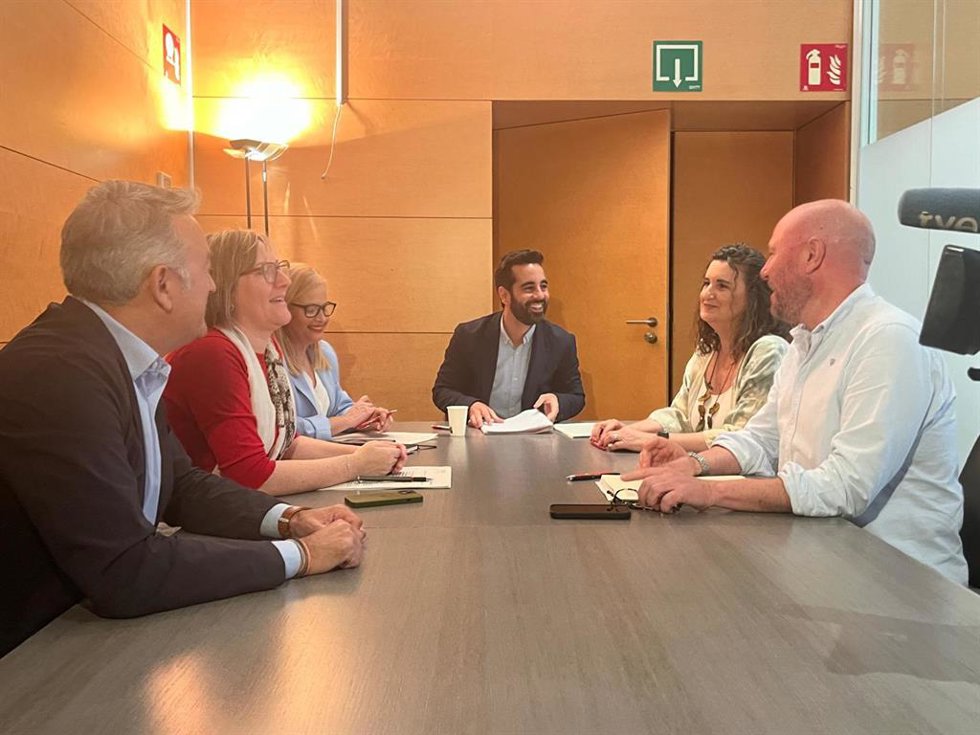Reunión de la dirección del grupo socialista