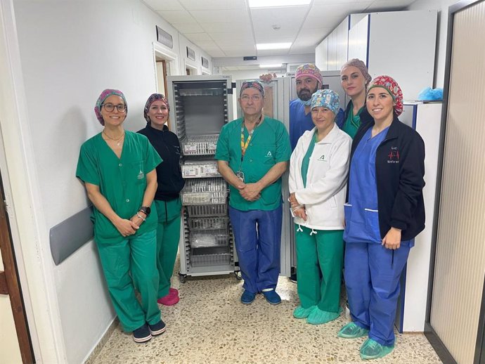 Equipo de Cirugía Ortopédica y Traumatología del Hospital Puerta del Mar de Cádiz.