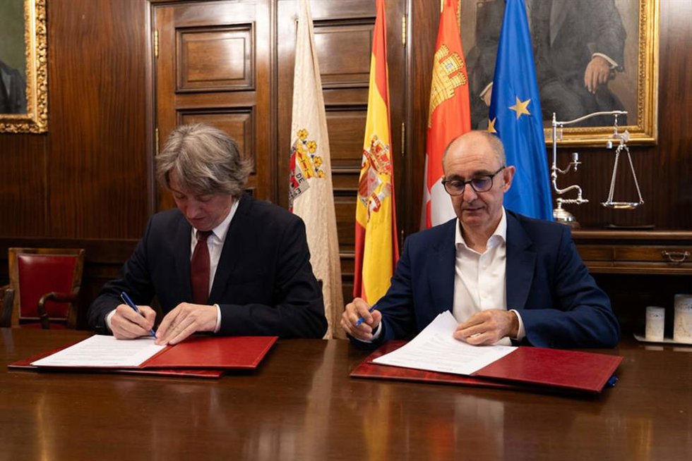 Carlos Martínez y Pedro Pisonero