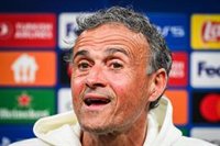 Luis Enrique: "'Vamos a ganar' es la única frase que sé en francés"