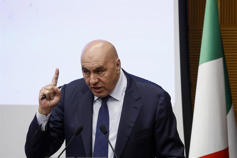 Guido Crosetto, ministro de Defensa de Italia.