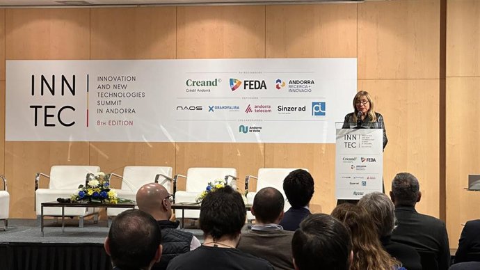 La ministra de Presidencia, Economía, Trabajo y Vivienda de Andorra, Conxita Marsol.