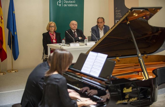 Presentación de la tercera edición del Festival de Piano Iturbi