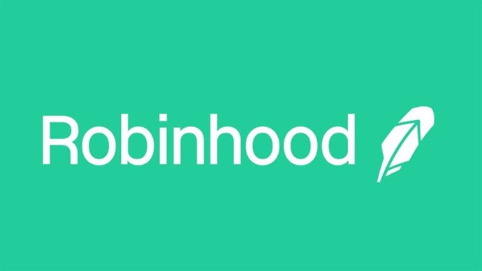 Archivo - Logo de la firma de 'trading' Robinhood.