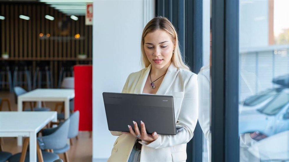 Archivo - Nuevo Chromebook Plus de Acer.