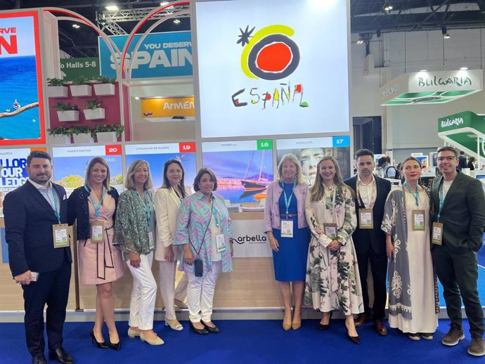 Marbella da a conocer su distinción como mejor destino europeo 2024 en una feria turística de Oriente Medio.