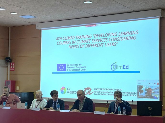Sesión inaugural de las jornadas de trabajo del proyecto ClimEd este lunes en Vila-seca (Tarragona)