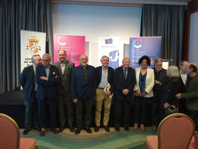 Conferencia de Miguel Ángel Moratinos, organizada por el Cercle d'Economia de Mallorca.