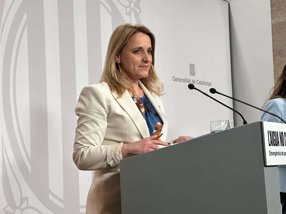 Archivo - La consellera de Economía, Natlia Mas