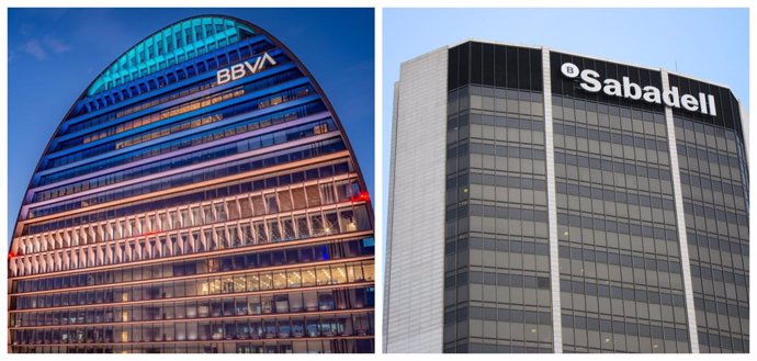 Archivo - Arxivo - Seus de BBVA i Banc Sabadell.