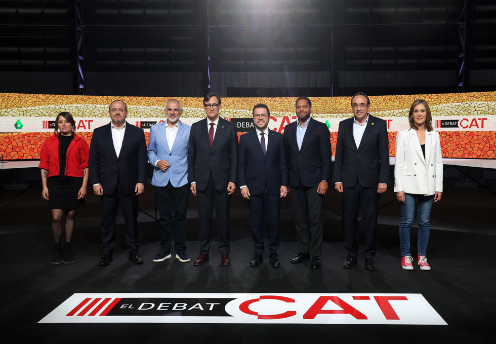 Participantes del debate